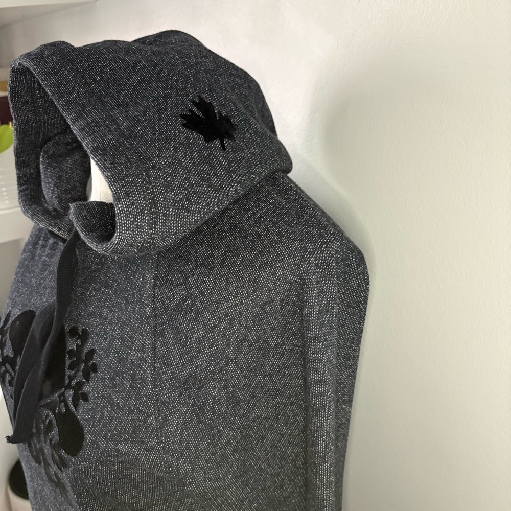 Roots Oversized Kanga Hoodie XS | Relaxed Fit Pullover Sweatshirt Cozy Lounge - Picture 4 of 11